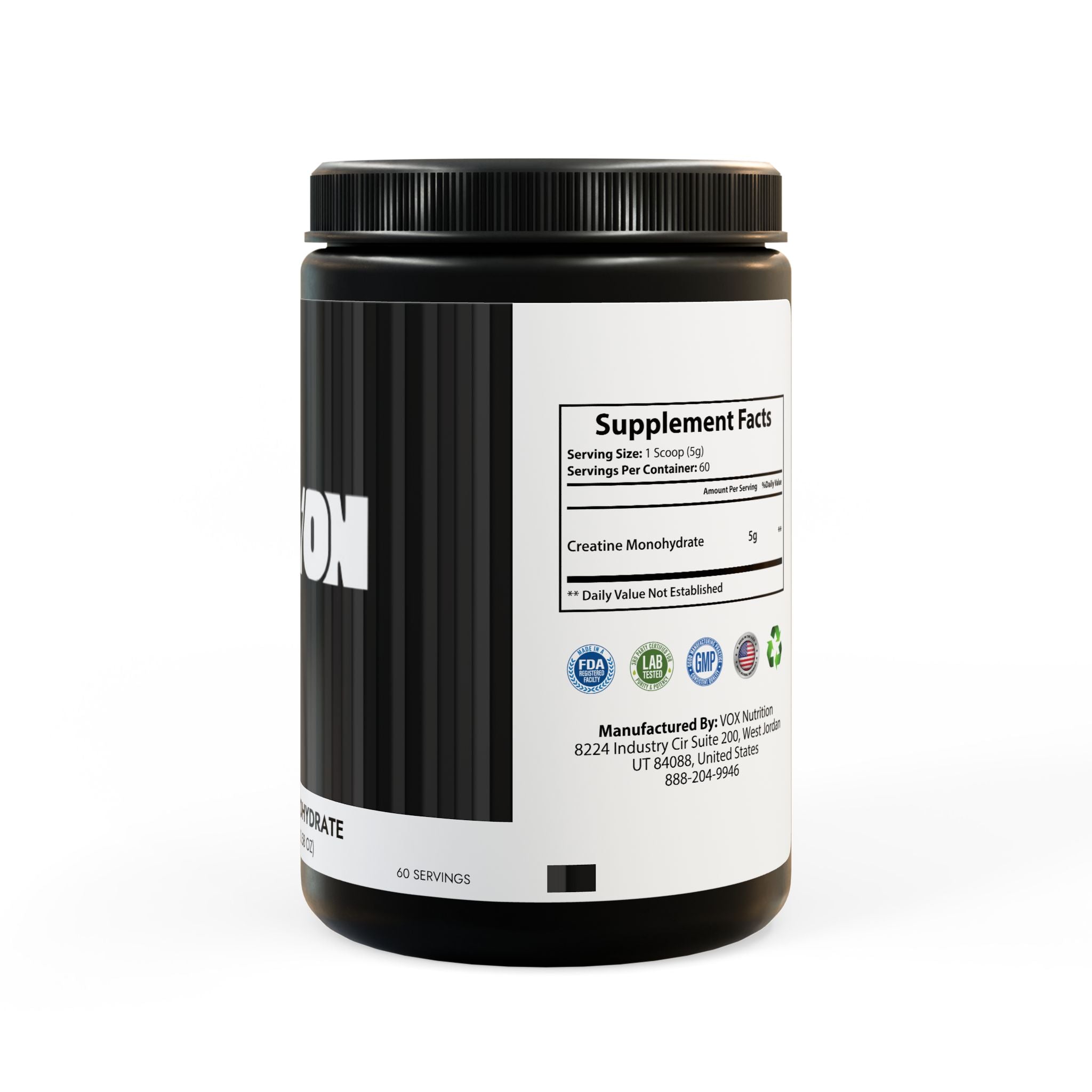 Creatine Monohydrate Supplement (300g, 10.58oz)