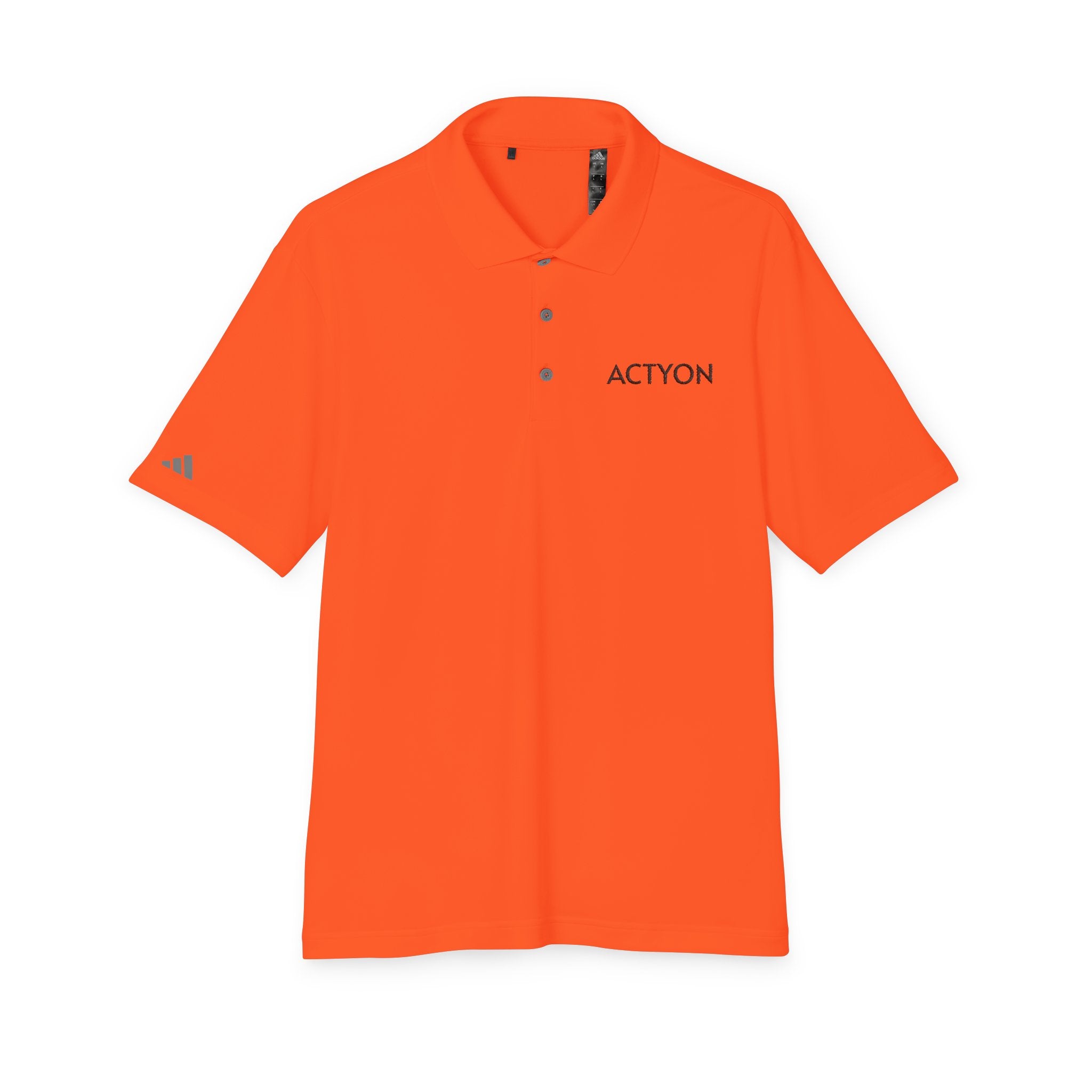 Actyon Branded Performance Polo Shirt — Lightweight Orange Golf & Work Polo
