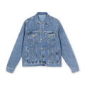 Denim Jacket — Back Print 'ACTYON' Classic Men's Jean Jacket
