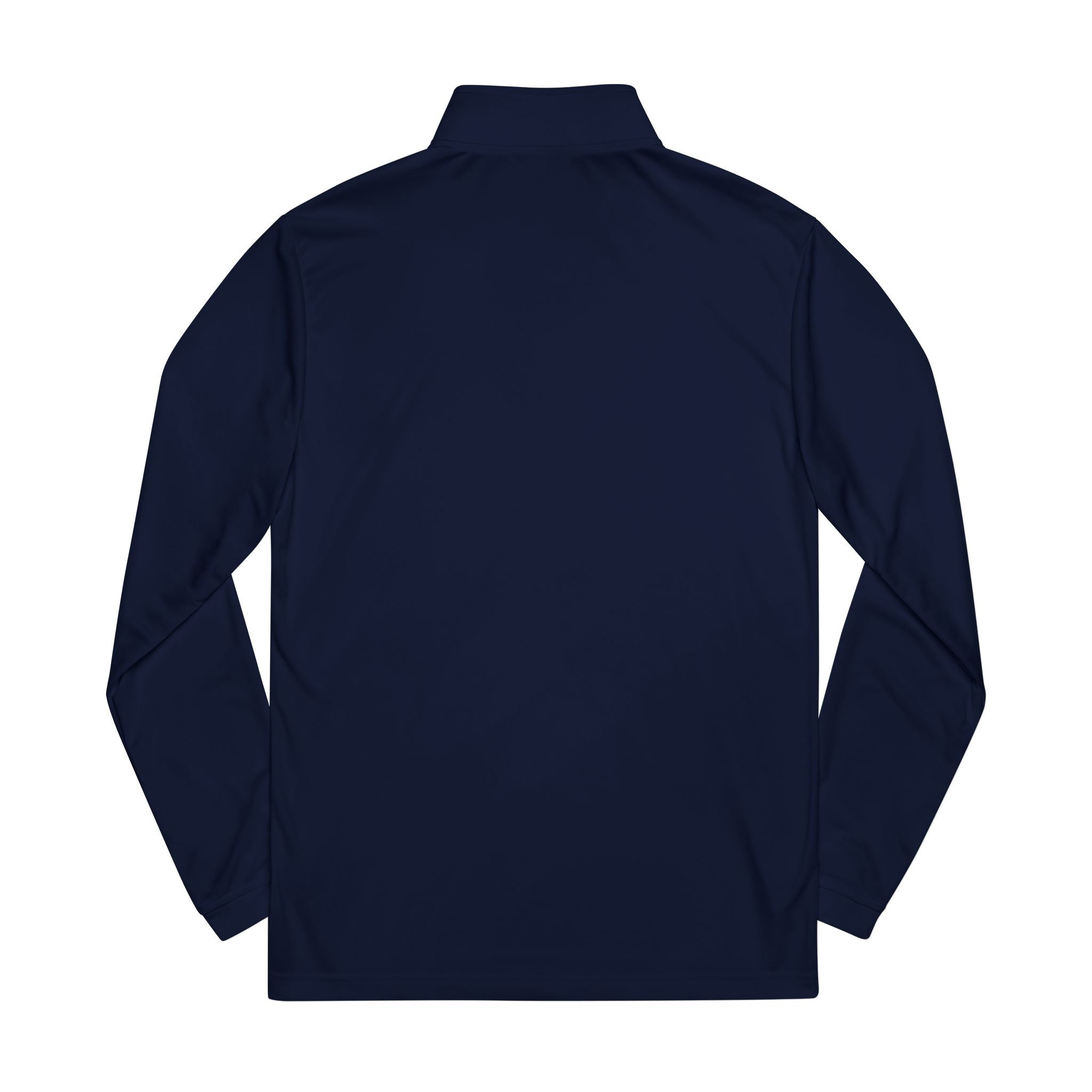 Embroidered adidas Quarter-Zip Pullover — Lightweight Performance Pullover