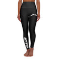 High-Waisted Yoga Leggings — Bold 'ACTYON' Side & Waist Logo