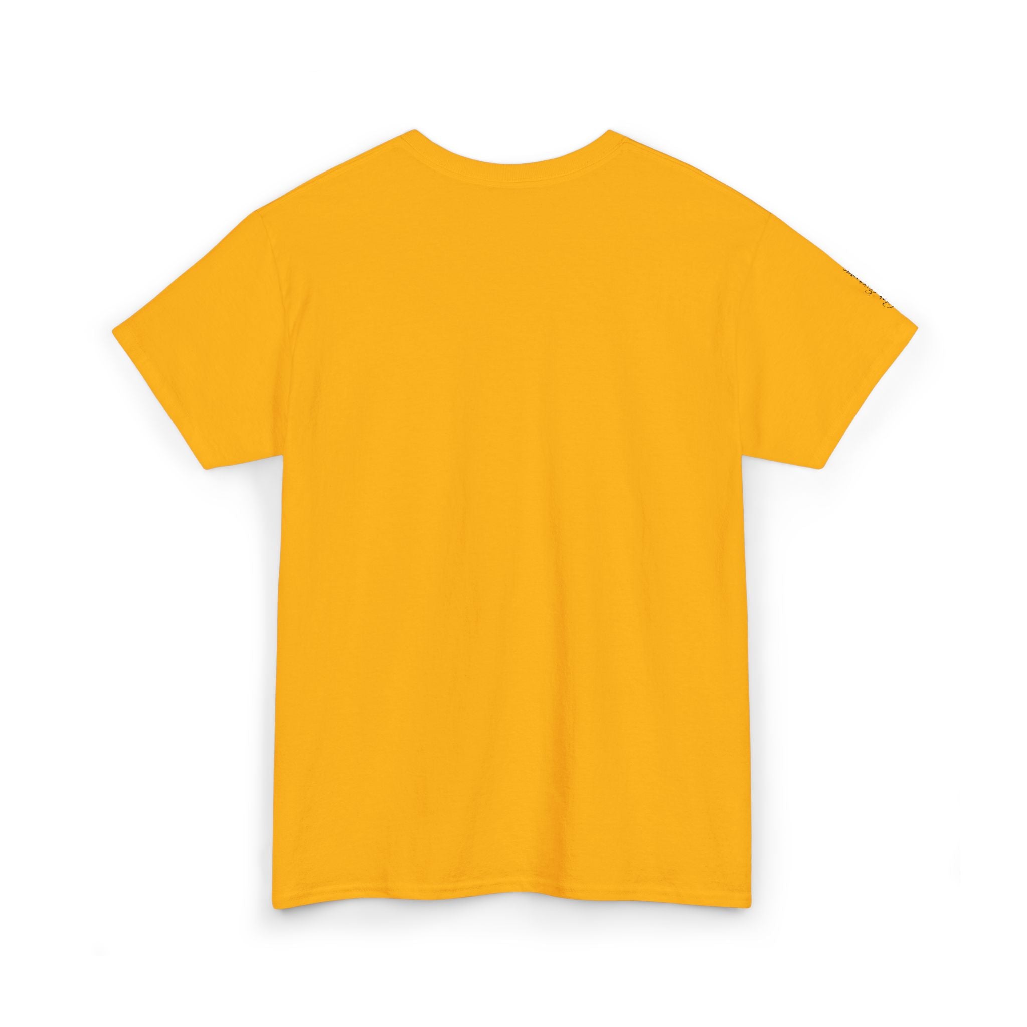 Chest Logo T‑Shirt — Minimalist Pale Beige Tee with Small Graphic