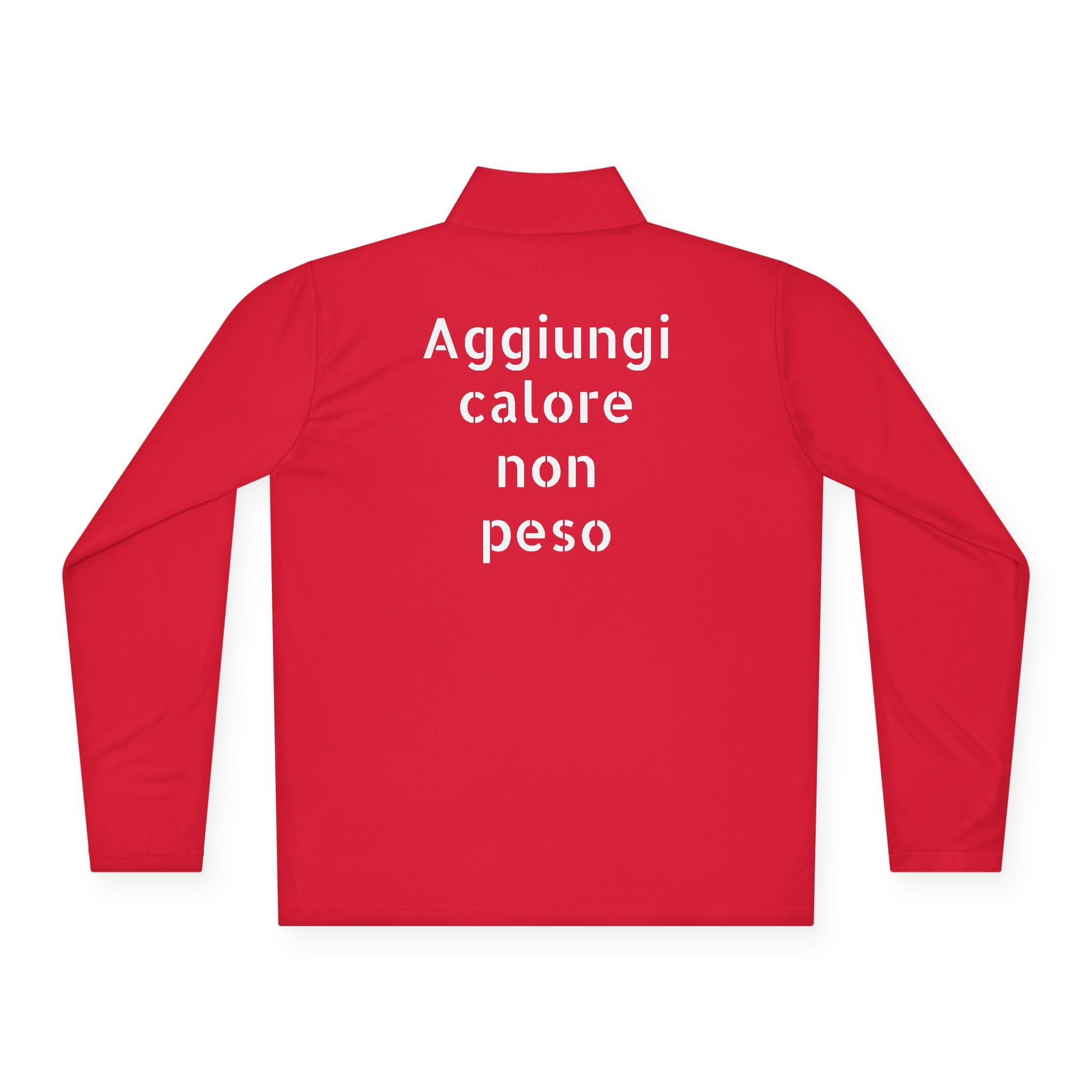 Quarter-Zip Pullover — "Aggiungi calore non peso" Italian Cozy Lightweight Jacket