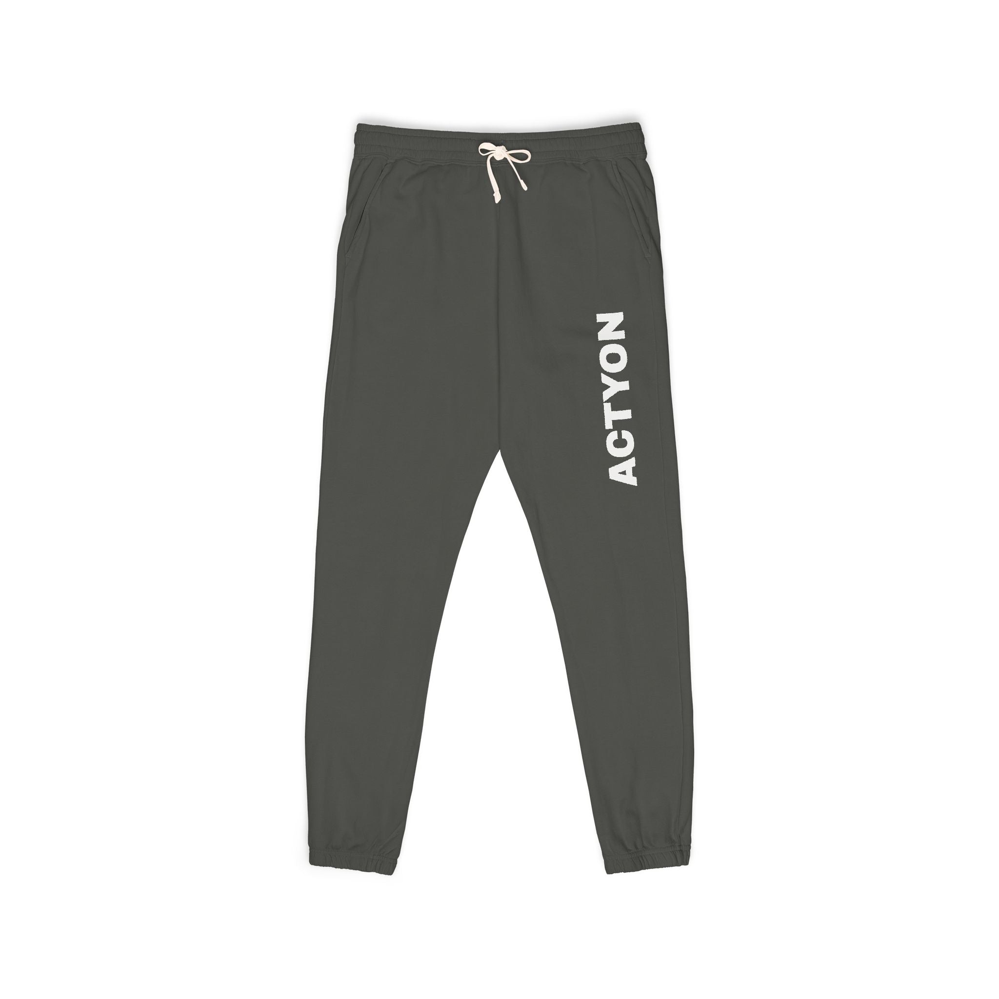 Unisex Garment-Dyed Fleece Sweatpants