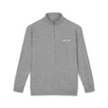 Embroidered Quarter-Zip Pullover — "The Memoir Club" Graphic