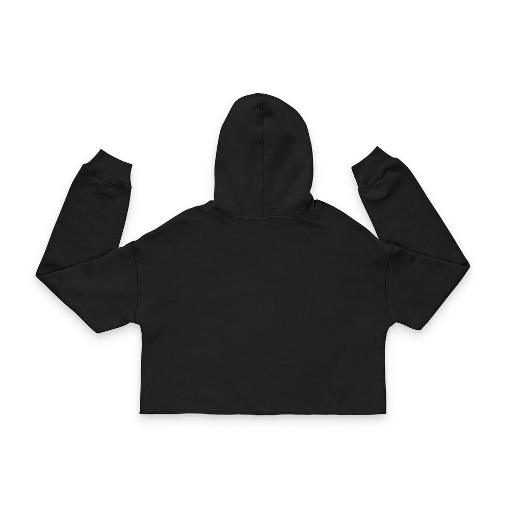 Cropped Hoodie — "ACTV.ON" Bold Logo Women's Streetwear